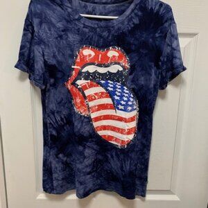 ROLLING STONES WOMENS BAND TEE